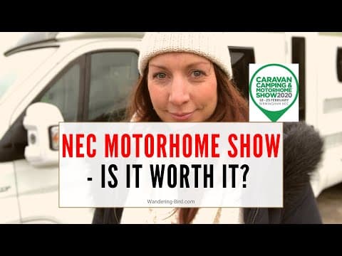 NEC Camping Caravan and motorhome show - is it worth your time? (Plus 5 tips for visiting) thumbnail