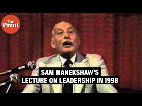 'Guarantee 100% defeat'- Sam Manekshaw to Indira Gandhi when she pushed for war with Pakistan thumbnail
