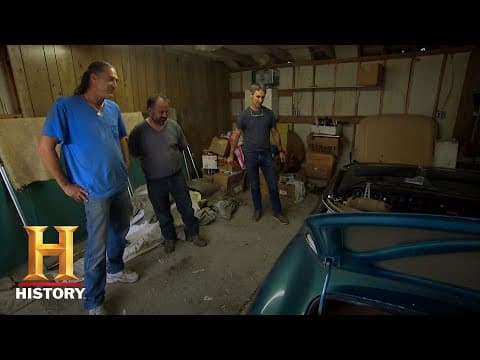 American Pickers: 1967 Jaguar XKE Convertible (Season 18, Episode 24) | History thumbnail