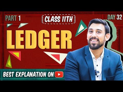 Ledger | Class 11 | Accountancy | All Basics thumbnail
