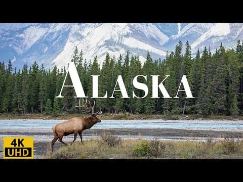 Wild Beauty of Alaska 4K: A Relaxing Journey Through Nature/ Alaska Life/ Relaxation Film thumbnail