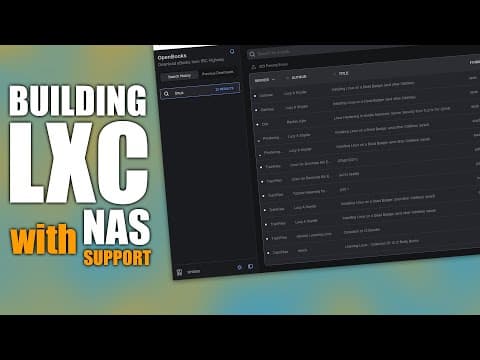 How to Build a Proxmox LXC on Ubuntu with SMB/CIFS NAS Access thumbnail