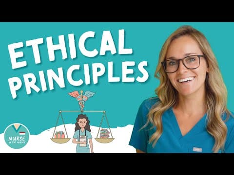Ethical Principles in Nursing | NCLEX Study Tips | NurseInTheMaking thumbnail
