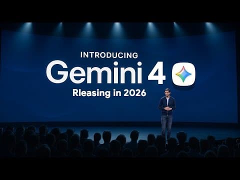 Gemini 4 Explained: Google’s Most Powerful AI Yet (Agents, Physical World AI & AGI Path) thumbnail