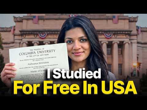 How to ACTUALLY Get Into the Ivy League for Free (By an Ivy Graduate) thumbnail