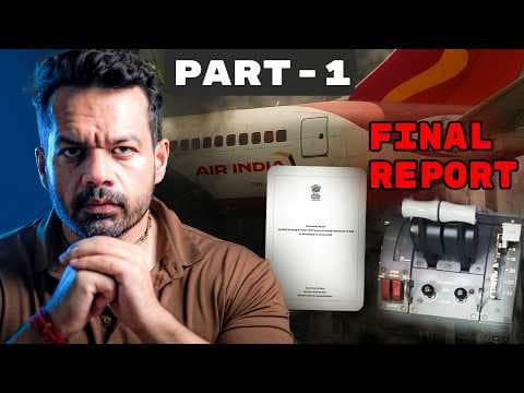 Shocking Air India Crash Report PART 01 | Boeing Error or Pilot? thumbnail