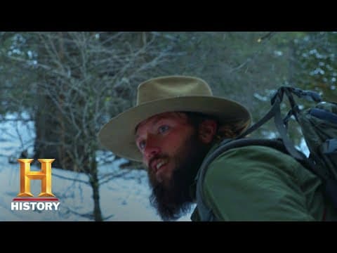 Mountain Men: Jake Hunts Mountain Lions Close to Town (Season 8) | History thumbnail