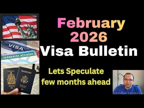 February 2026 Visa Bulletin and Prediction thumbnail