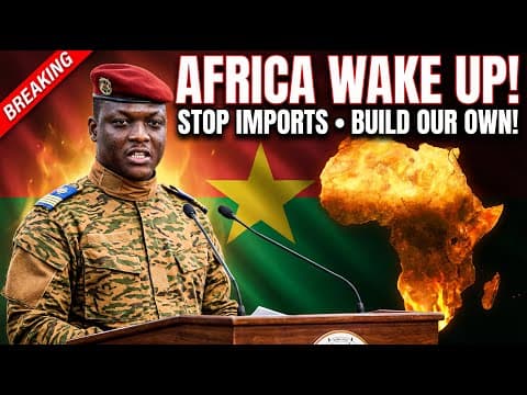 “Africa Is the Cradle of Humanity—So Why Are We Behind?” | Traoré’s Strong Wake-Up Call thumbnail