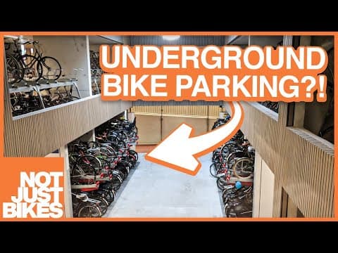 Underground Bicycle Parking is Amazing thumbnail