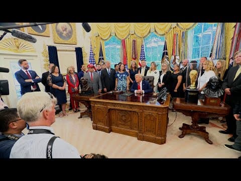 President Trump Delivers Remarks, Aug. 25, 2025 thumbnail