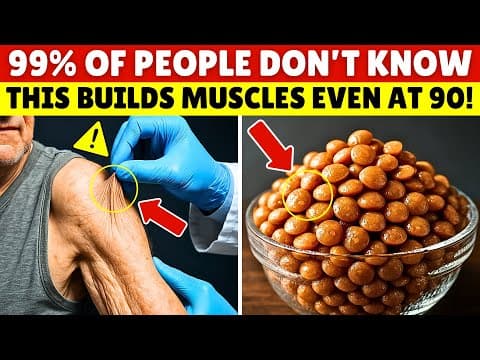 Build Muscle After 70: THIS VEGETABLE PROTEIN Works Better Than Eggs! | Senior Health Tips thumbnail