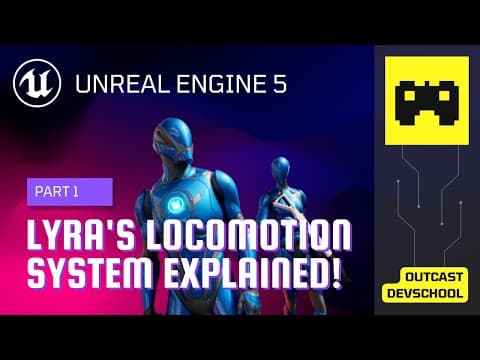 Lyra's Locomotion System Explained Part 1/9 | The Event Graph | UE5 thumbnail
