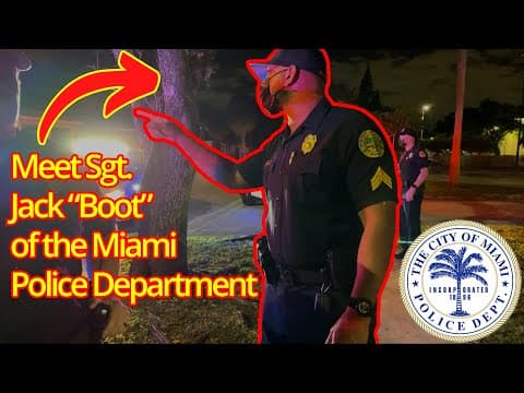 Tyrant Miami PD Sgt Jack "boot" Gets Shut Down & Pulled Back By Subordinates. Walk of Shame. thumbnail