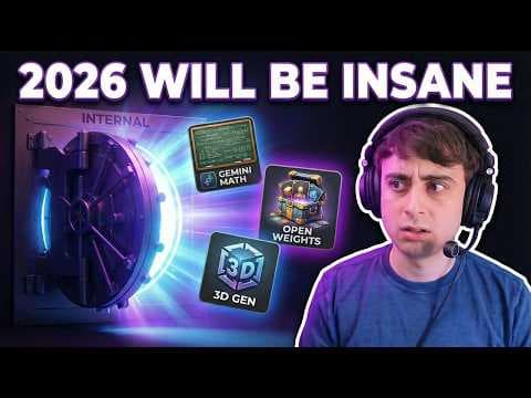 They Have Better AI Than They’re Shipping! Gemini Math, Open Weights, 3D Asset Upgrades thumbnail