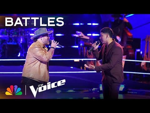 Adam David and Ricardo Moreno Wow Coach Bublé with His Hit Song "Home" | The Voice Battles | NBC thumbnail
