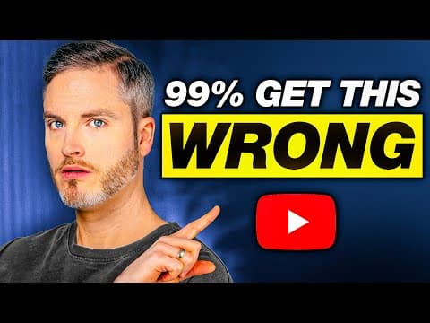 YouTube Export Setting Mistakes You Need to Stop Doing… thumbnail