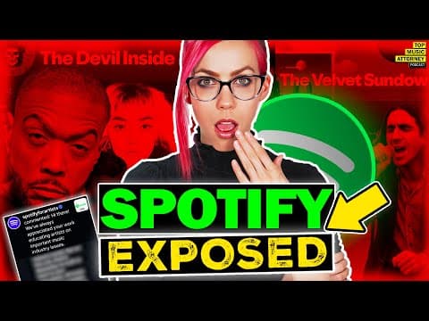 Spotify Responds To Me: AI Band Scam thumbnail