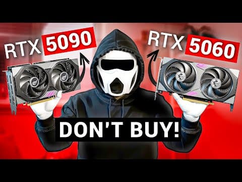 NEVER BUY These 5 GPUs in 2025! thumbnail