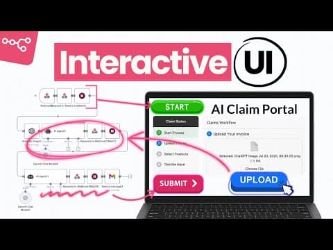 Control Any n8n Workflow With a Custom UI — Step by Step Guide thumbnail
