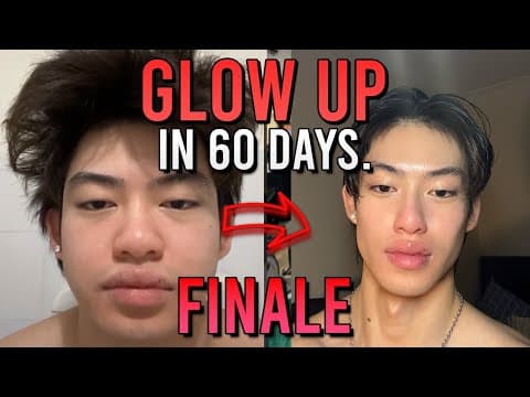I TRIED TO GLOW UP IN 60 DAYS... thumbnail