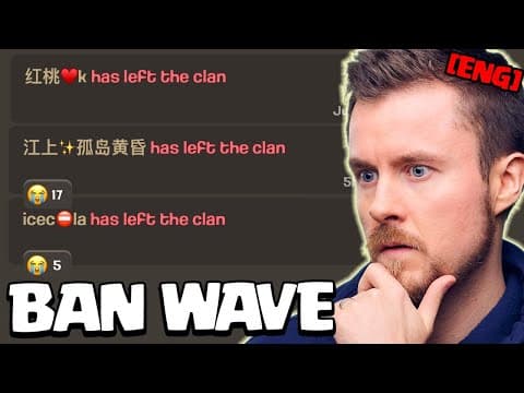 HUGE Ban Wave and Drama about Equipment Changes thumbnail