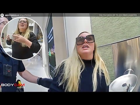 Entitled Tourist Loses it in Airport When She Doesn't Get Her Way thumbnail