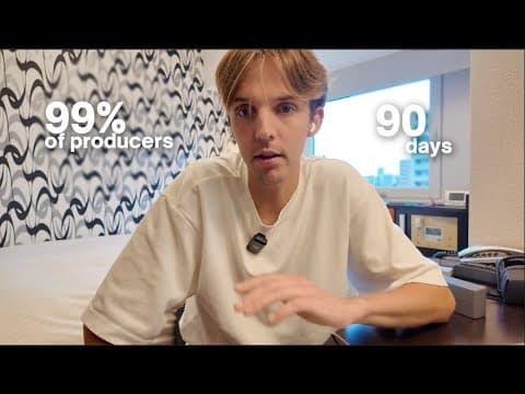 How to beat 99% of producers in 90 days (Without luck) thumbnail