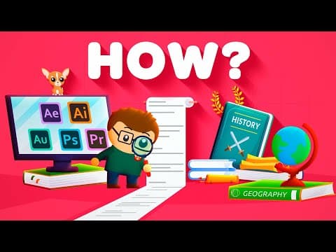 How to Make Animated Youtube Videos thumbnail