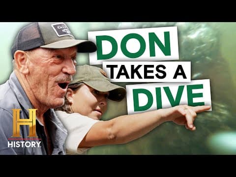 Swamp Mysteries: Valuable Cypress Logs are Bayou GOLD (Season 3) | History thumbnail