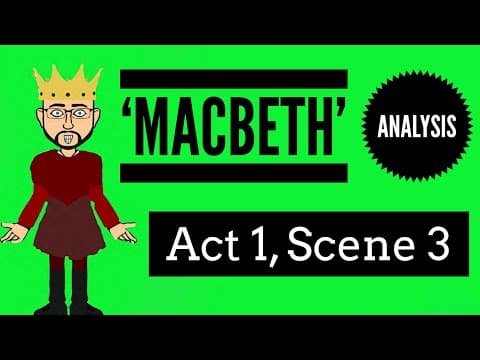 Macbeth: Act 1, Scene 3 Updated Analysis thumbnail