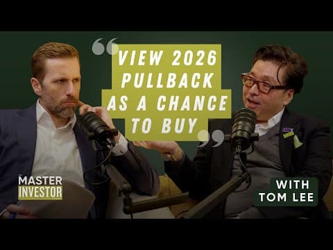 Tom Lee: Bear Market Coming in 2026 – Use It As Buying Opportunity thumbnail