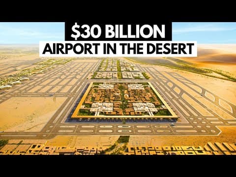 Saudi Arabia Is Building The World’s Biggest Airport In The Desert thumbnail