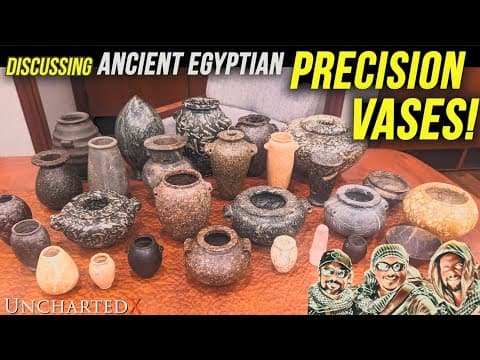 Talking Ancient Egyptian Precision Vases! Swapcast with the Snake Bros. #ancient #mystery #podcast thumbnail