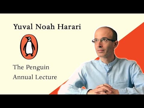 Yuval Noah Harari Gives the Penguin Annual Lecture in India thumbnail