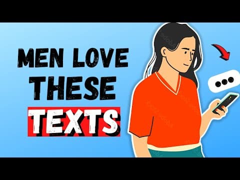 9 Texts Men Love From Women (How to Text Guys) thumbnail