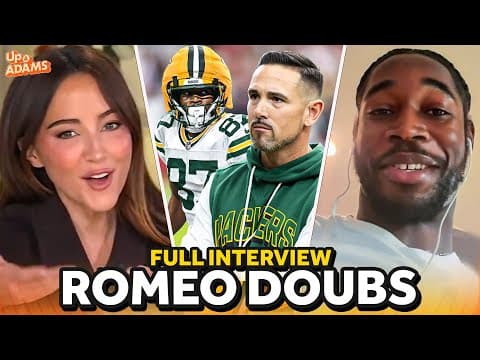 Romeo Doubs Would LOVE to be a Packer! Bears DIRTY Hit on Jordan Love, Matt Lafleur vs Ben Johnson! thumbnail