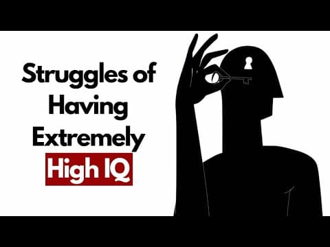 12 Struggles of Being Overly Intelligent (Psychology Explains) thumbnail