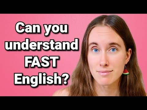 Your English Listening is Advanced if You Understand This thumbnail