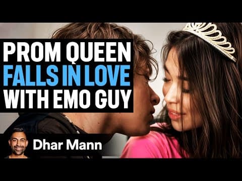 PROM QUEEN Falls In Love With EMO GUY | Dhar Mann Studios thumbnail