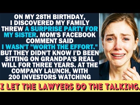 On My 28th Birthday, I Found Out From Facebook That My Family Threw A Surprise Party — For My Sister thumbnail