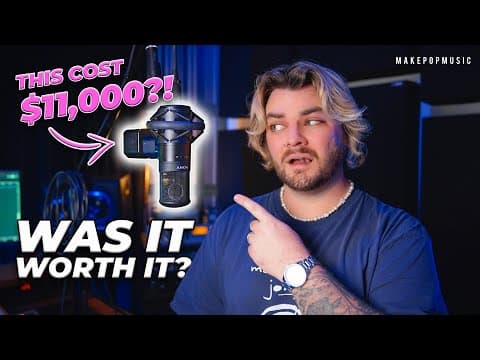 Is This $11,000 Microphone Actually Worth It? (Sony C800g Review, Audio Examples, Mic Shootout) thumbnail