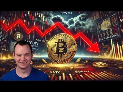 How Does Bitcoin Dropping Below 50W SMA Impact Market? thumbnail