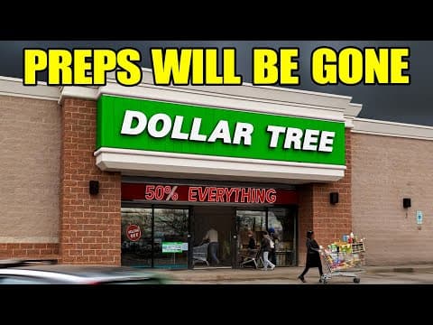 12 PREPS to Buy At DOLLAR TREE That WILL Disappear SOON! thumbnail