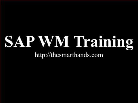 SAP WM Training - Inbound Process in WM (Video 5) | SAP WM Warehouse Management thumbnail