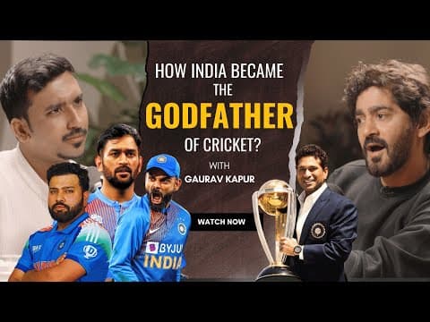 How BCCI became a Monopoly, Virat Kohli, Rohit and Dhoni’s secret of leadership? ft. Gaurav Kapur thumbnail
