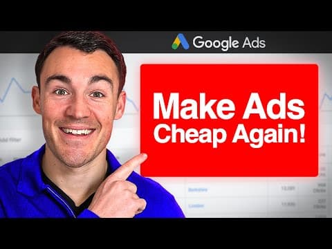 The Secret to Lowering Google Ads Costs in 2026 thumbnail