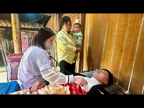 CEO Alex suddenly fainted at the farm, and Tu Na immediately called a doctor. thumbnail