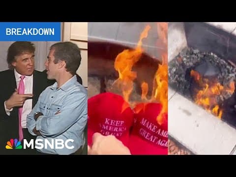SHOCK! MAGA hats BURN as Epstein bomb rocks Trump thumbnail