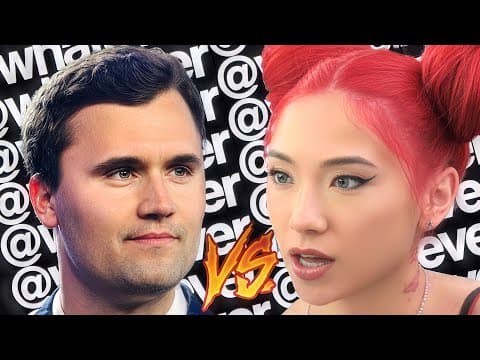 Charlie Kirk DESTROYS Whatever Podcast FULL VIDEO #1 thumbnail